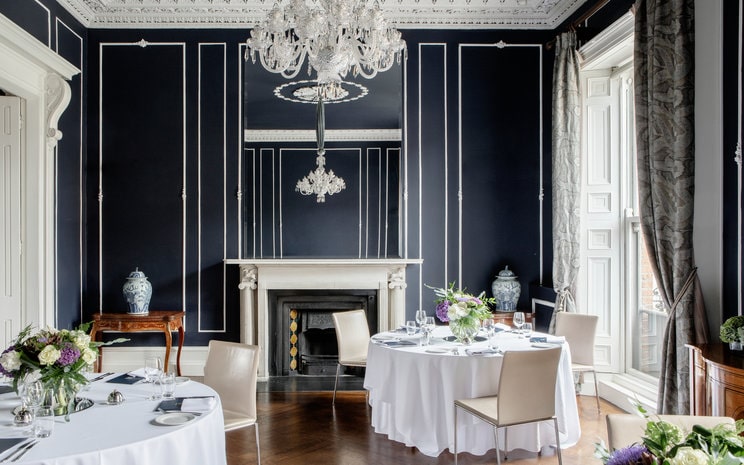 No. 25 Fitzwilliam Place, home page. Dublin 2, event venue, private dining, wedding venue