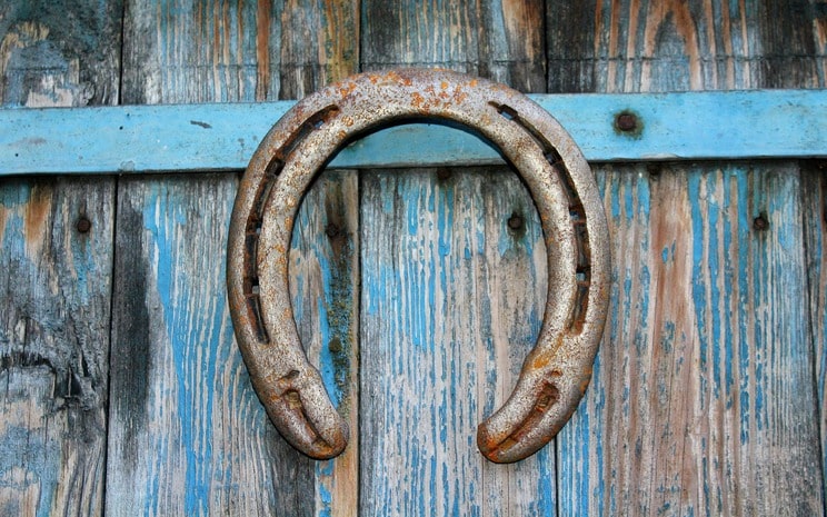 lucky horseshoe, wedding horseshoe, wedding horseshoe tradition, Irish wedding traditions